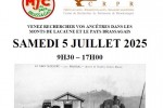 journée généalogie à Brassac le 5 juillet